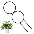 thumbnail image 2 of XKHAZA Plant Trellis for Climbing Plants, Garden Small Metal Arch Trellis for Potted Plants Indoor Outdoor Decor for Vine Ivy Flower Support, 2 of 8