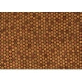 thumbnail image 1 of Ahgly Company Indoor Rectangle Abstract Orange Modern Area Rugs, 2' x 3', 1 of 4