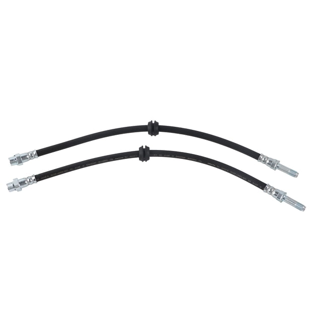 2 mangueras de freno delanteras para coche 34321165587 de repuesto para 316i 1796ccm 85KW 115PS 2002/02-2005/02