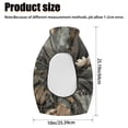 thumbnail image 6 of KUIFORTI Cute Camo ATV Seat Cover All-Weather Protection 4-Wheeler Seat Covers Polyester ATV Accessories Compatible with Polaris Sportsman Honda Rancher Foreman Scrambler, 6 of 6