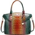 thumbnail image 1 of LHSHID Women Purse Satchel Bag Long Crossbody Classy Tote Bag Top Handle Vegan Leather Ladies Handbags Embossed Pattern, 1 of 8