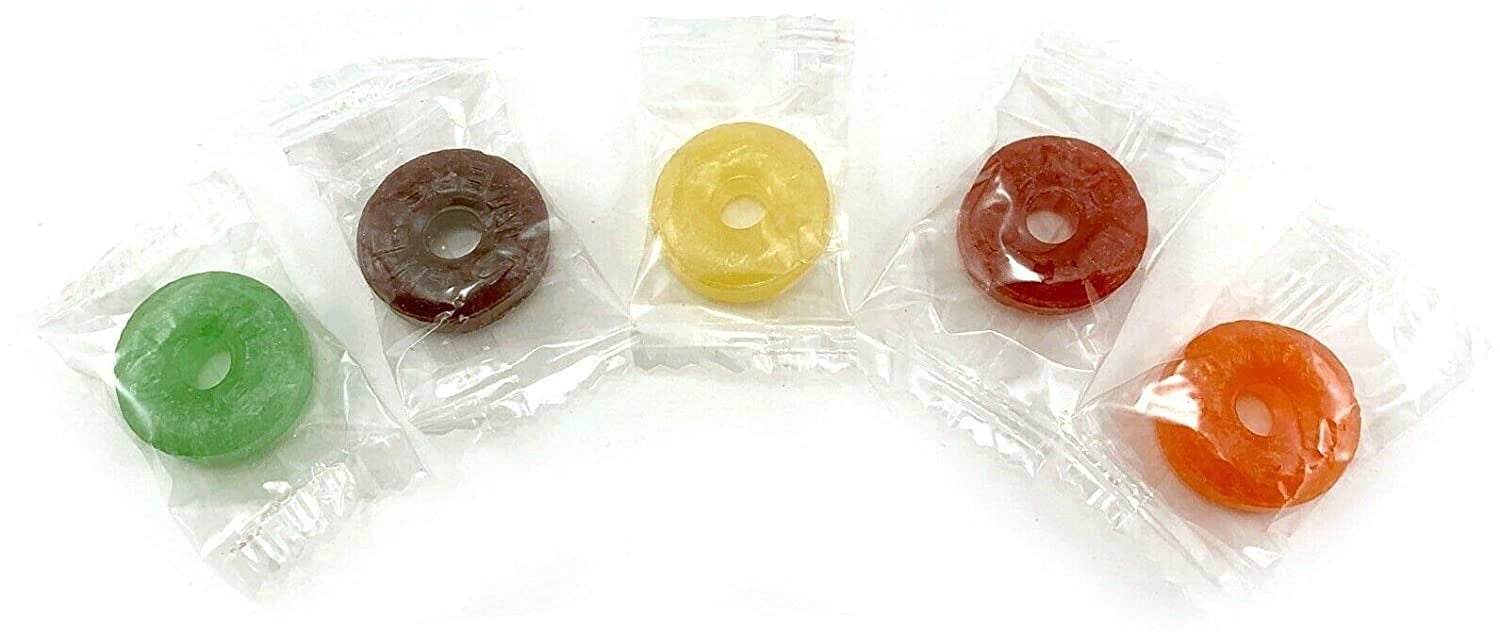 Life Savers Hard Candy 5 Flavors - 3 lbs of Candy - Individually Wrapped - Cherry, Watermelon, Orange, Pineapple, and Raspberry - Perfect for Stocking the Pantry