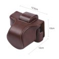 thumbnail image 2 of Funda de cámara Vintage PU Funda de cuero para cámara Bolsa protectora para cámara con correa de repuesto para Fujifilm XT200 Maboto Funda de cámara, 2 of 7