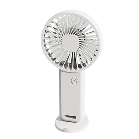 

Pengzhipp Handheld Fan Protable Handheld USB Mini Electric Pocket Handheld Pocket Mini With Bracket Usb Charging Electric Adjustable Durable Household Appliance White
