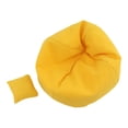 thumbnail image 3 of Sofá miniatura con almohada Regalos Micro Paisaje Adorno de dormitorio Suministros de decoración Amarillo, 3 of 9