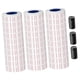 thumbnail image 2 of 30 rollos de etiquetas blancas de valor para etiquetadora MX-5500 con 3 rollos de tinta de repuesto. Etiquetas de para supermercados., 2 of 9