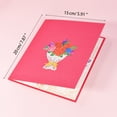 thumbnail image 2 of 3D for Up Cards Valentine's Mother's Day Greeting Cards for Wife Husband Lovers Postcards with Envelope, 2 of 9