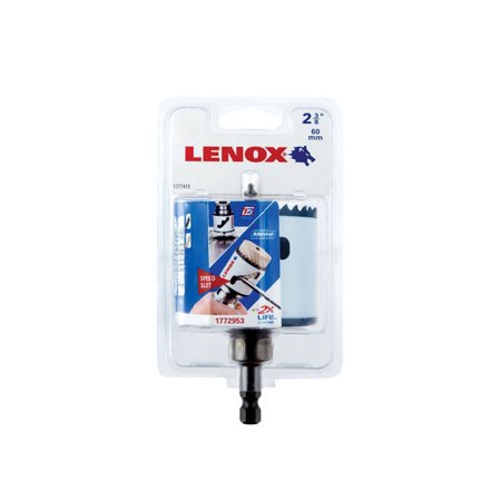 

1 PC-Lenox 1772953 Speed Slot Bi-Metal Hole Saw 2-3/8 in