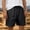 Black, variant on Men's Cargo Shorts Casual Summer Relaxed Fit Bermuda Shorts Elastic Waist Drawstring Short Pants with Zipper Pockets Big and Tall Size L-5XL Orange