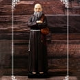 thumbnail image 3 of Rongfmy Statue de Prêtre Sculpture Religieuse Objets de Collection Artisanat Figure pour Table, 3 of 9