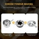 thumbnail image 5 of 1 juego de olla para fondue de queso y chocolate, estufa portátil para fondue de queso, 5 of 5