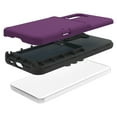 thumbnail image 2 of Allytech Wallet Case for Samsung Galaxy S23 Plus with Card Holder, Built-in Mirror, Camera Screen Protection, Drop Protection Anti-Scratch Cover Case for Samsung Galaxy S23 Plus - Purple, 2 of 6
