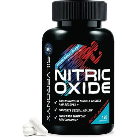 Nitric Oxide Blast - Extra Strength N.O. Supplement,  120 (Best Nitric Oxide Powder Supplements)