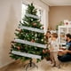 thumbnail image 5 of Adornos navideños, adornos para árboles de Navidad, regalos navideños, tela brillante, cinta navideña en polvo, material decorativo para lazos, cinta de seda decorativa con tejido lateral navideño., 5 of 6