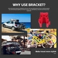 thumbnail image 6 of 7829 Quickly Installation Universals Bike Carriers Mount Durability Bike Rack Carriers, 6 of 8