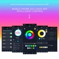 thumbnail image 5 of Bombilla LED inteligente con control por aplicación, lámpara RGB con grafiti para el hogar, lámpara de 9 W que cambia de color, bombilla E27 con Bluetooth, venta al por mayor, 5 of 5
