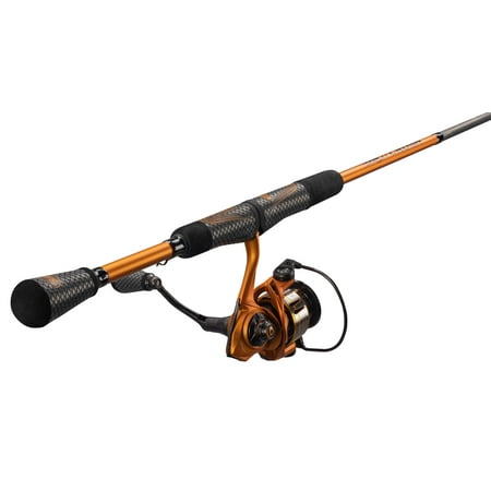 Lew s MACH Crush Spinning Reel and Fishing Rod Combo 7-Foot Fishing Rod Size 30 Reel Orange