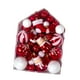 thumbnail image 4 of 72 Uds Decoraciones para árboles de Navidad BLESIY adornos colgantes decorativos inastillables Rojo, 4 of 8