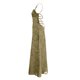 thumbnail image 5 of TaTaai Womens Casual Fashion Printed Long Sleeve Deep V Neck Mid-Calf Dress Elegant Versatile Soft Breathable Daily Party Vacation Outfits Gift, 5 of 8