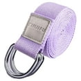 thumbnail image 1 of Yoga Strap with and Extra Safe Adjustable D-Ring Buckle Yoga Stretching Strap for Flexibility, 1 of 5