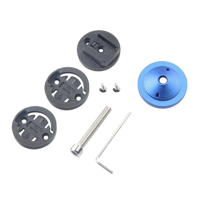 Soporte de computadora Baoblaze para vástago de bicicleta azul