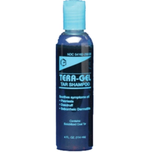 Tera Gel Tar Shampoo 4 oz (Pack of 4)
