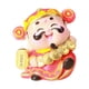 thumbnail image 3 of Figura de dibujos animados del Dios de la riqueza Gloria estatua de Feng Shui decoración de mesa Rojo, 3 of 9