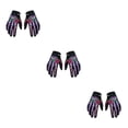 thumbnail image 1 of kurtrusly Breathable And Comfortable Full Finger Riding Gloves For Motorcycle Cycling Lightweight And Shockproof Nylon Durable pink L 3Set, 1 of 6