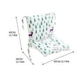 thumbnail image 2 of Clearance! Rocking Chair Cushion Lying Chair Cushion Home Use Rocking Chair Pads Non-Slip Soft and Comfortable Thicken Chair Pads for Outdoor & Indoor Furniture(40x80cm) A, 2 of 4