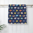 thumbnail image 5 of KLL Planets And Stars Ultra Absorbent & Soft Hand Towels for Bath, Hand, Face, Gym and Spa-27.5x16in, 5 of 8