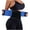 Blue, variant on Women's Fashion Plus Size Boned Corsets Shapewear Outfit Sexy Underwear Black L