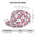 thumbnail image 6 of Uemuo Rose Flowers Pattern Women's Baseball Cap,Straight Brim Hat,Golf Dad Hat,Travel Hat,Sun Protection Cap,Everyday Accessory, 6 of 9