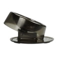 thumbnail image 2 of Comedero para mascotas de 420 ml de capacidad, apto para uso alimentario, ángulos ajustables, protección cervical, decoración inglesa, cuenco para perros, esmaltado en color negro., 2 of 12