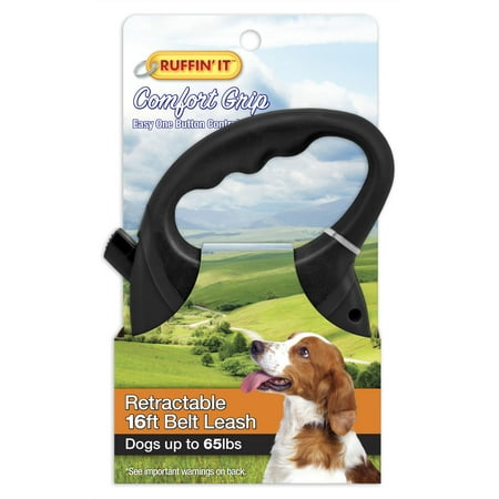 Ruffin It Retractable Medium Dog Belt 65 lb