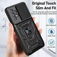 thumbnail image 6 of Case for Galaxy A31,Galaxy A31 Case,Military Grade TPU+PC Case,[Built-in Kickstand] Dual-Layer Design Heavy Duty Protection Phone Case for Samsung Galaxy A31 (Green), 6 of 10