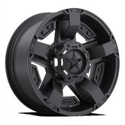 XD Series Wheels Rockstar IIXD811, 17x8 with 5 on 5 Bolt Pattern - Black-XD81178050710 Wheel Rim