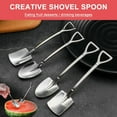 thumbnail image 4 of 8X Stainless Steel Coffee Spoon Shovel Ice Cream Spoon Creative Tableware, 4 of 6