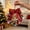 B, variant on Christmas Pipe Cleaner Wreath DIY Kit With Bell & Bow, Handmade Craft Set for Family Tabletop & Wall Holiday Decor