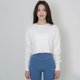 thumbnail image 1 of Ropa de yoga y fitness de otoño e invierno, suéter corto deportivo informal para mujer, absorción de humedad y sudor para mujer, 1 of 5
