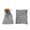 Grey, variant on Wdgfv Scarf Woolen Earflap Hood Warm Skull Knit Caps Beanie Cap for Toddlers Baby Girls and Boys
