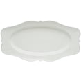 thumbnail image 1 of PP100-316 Plateau Ovale Pointu 16.5 x 9 Po, Blanc, 1 of 1
