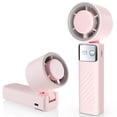 thumbnail image 1 of Turboventilador portátil YOSHENMO Plegable Mini 20H Runtime Pink, 1 of 7