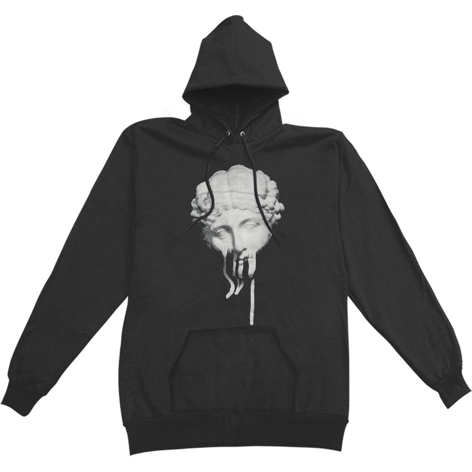 Sculpture Hooded Sweatshirt Black 