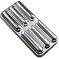 thumbnail image 4 of Molde de Sachinage de acero inoxidable, molde para hornear perros calientes, bandeja para hornear pan, utensilios para hornear carne para pan francés, panecillos, panecillos kaili Sencillez, 4 of 5
