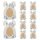 thumbnail image 1 of KAKOWELY 10 cajas de dulces de Pascua con adorables conejitos, cajas de papel para guardar galletas., 1 of 4