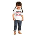 thumbnail image 4 of My Mom Doesn't Want Your Advice Funny Toddler Boy Girl T Shirt Infant Toddler Brisco Brands 18M, 4 of 6