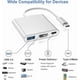 thumbnail image 2 of USB C to HDMI Adapter with USB 3.0 Port and Charging Function, 4K Compatible Type C Hub Converter, 2 of 4