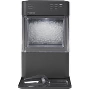 GE Profile Opal Mini Nugget Countertop Ice Maker with Descaler, 36lb Daily Capacity, with WIFI - Charcoal Gray
