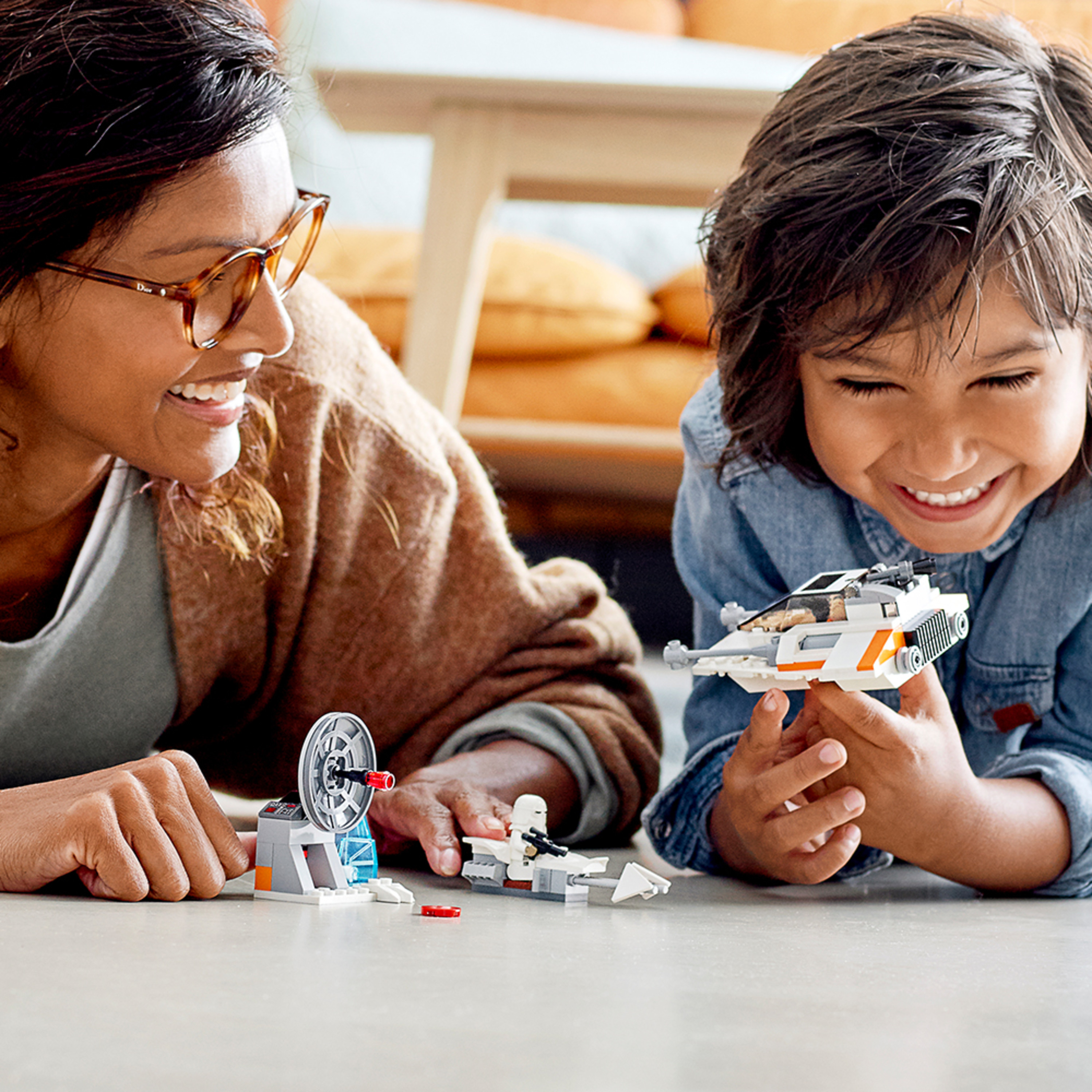 LEGO Star Wars Snowspeeder 75268 Starship Creative Building Toy for Preschool Children 4+ (91 pieces) - image 4 of 7
