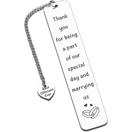Officiant Gifts for Wedding Day Appreciation Gifts for Wedding Officiant Gift Bookmark Thank You Gifts for Wedding Guest Reverend Wedding Coordinator Planner Preacher Gifts from Groom Bride Officiant Gifts for Wedding Day Appreciation Gifts for Wedding Officiant Gift Bookmark Thank You Gifts for Wedding Guest Reverend Wedding Coordinator Planner Preacher Gifts from Groom Bride